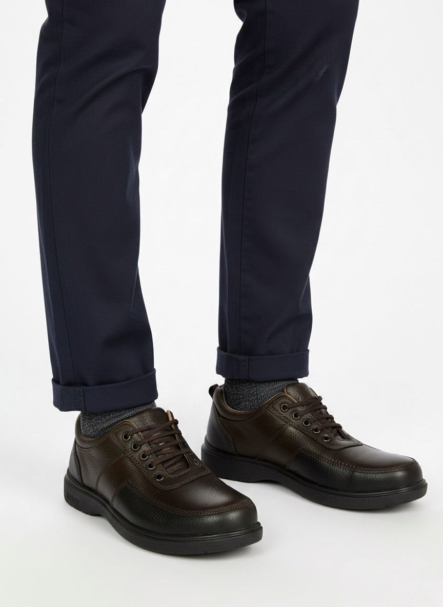 Zapato Casual Caballero Piel Café 165