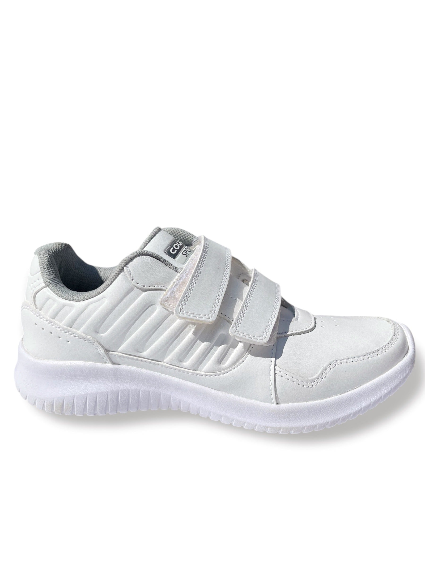 Teni Escolar Piel Blanco A3974J