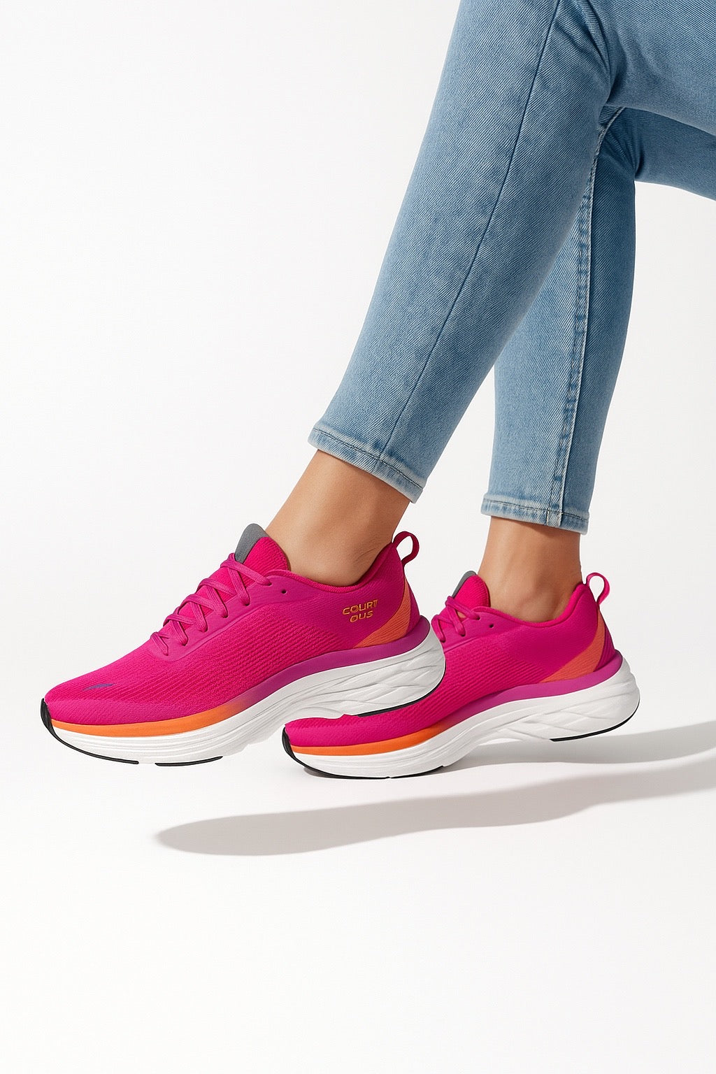 Teni Court Deportivo Dama Rosa Neón A4723J