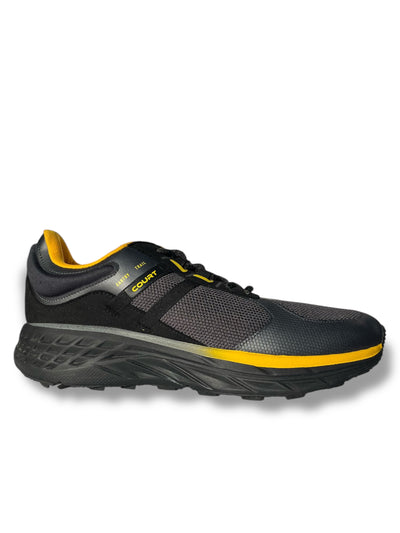 Teni Deportivo Court Caballero Gris y Amarillo 7691C