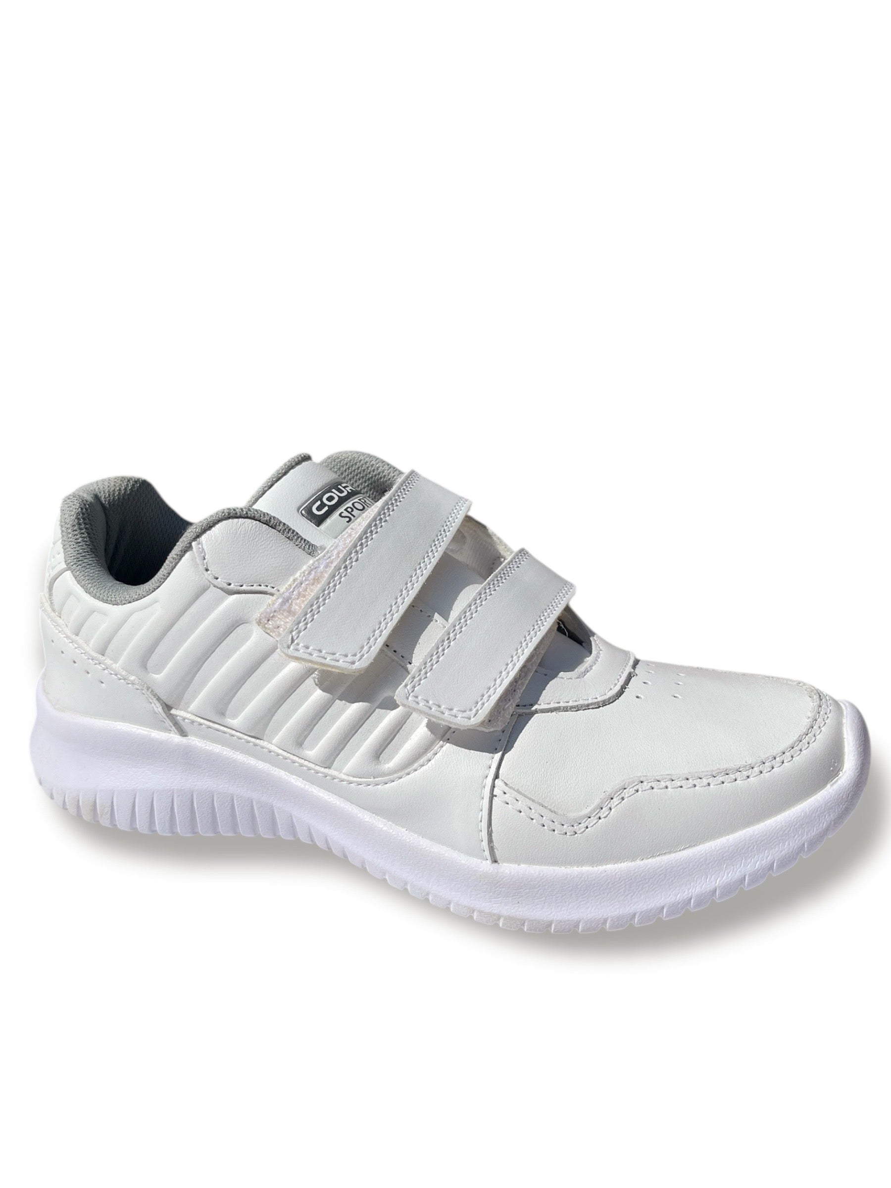 Teni Escolar Piel Blanco A3974J