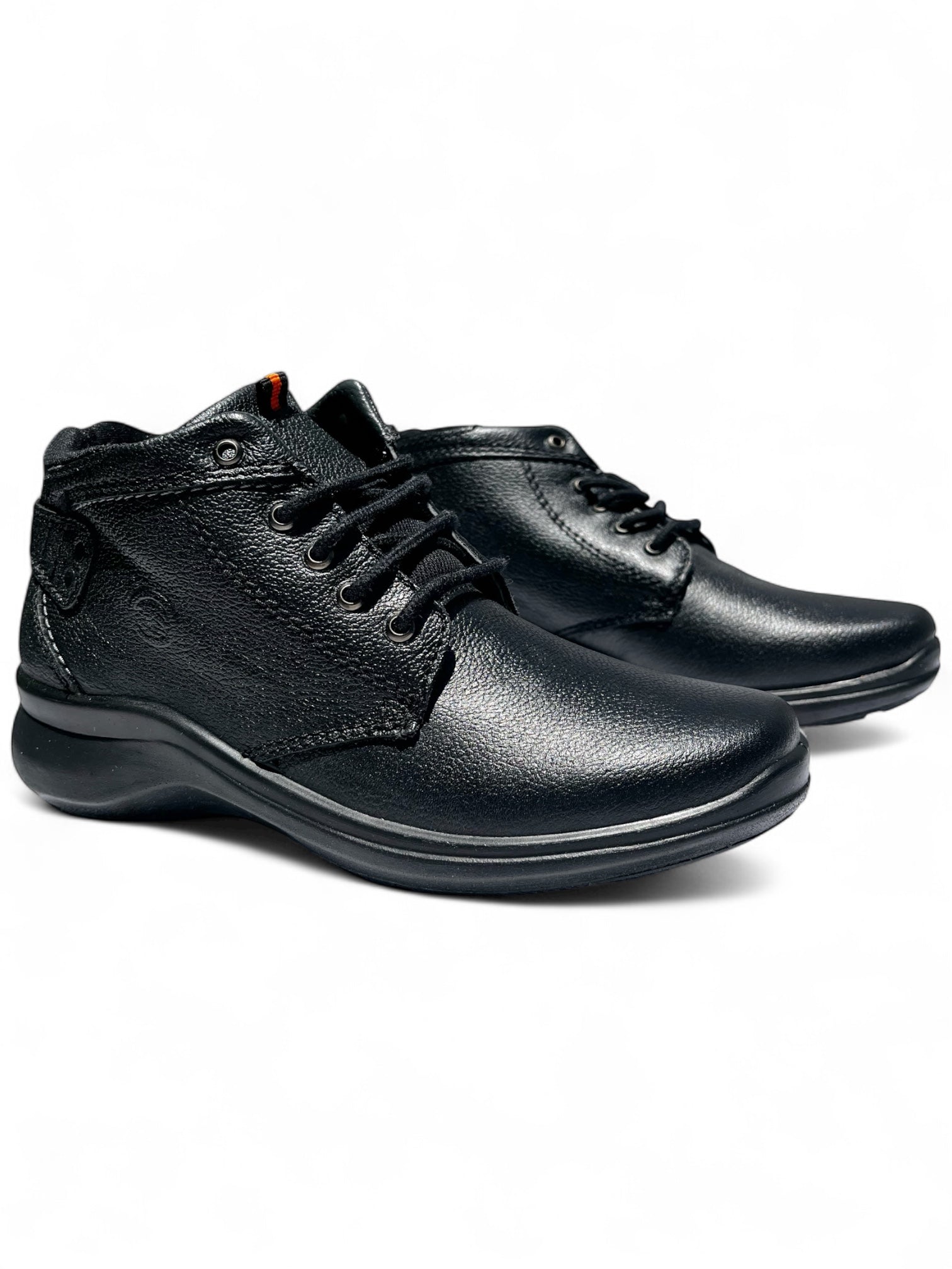 Bota Confort Mujer Piel Negro 8011