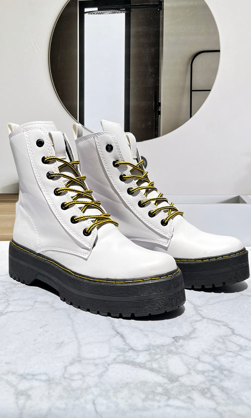 Bota Munich Blanco