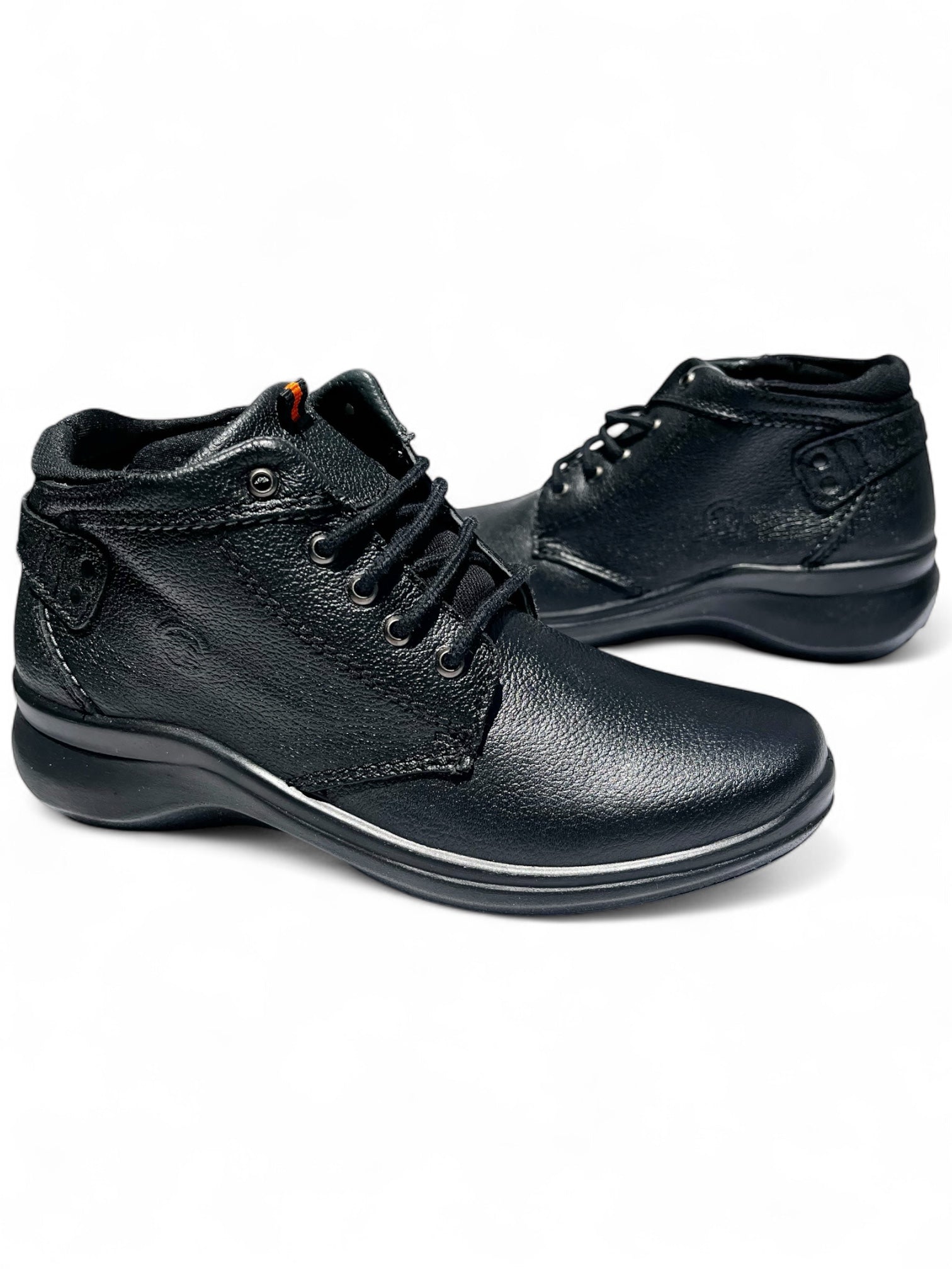 Bota Confort Mujer Piel Negro 8011