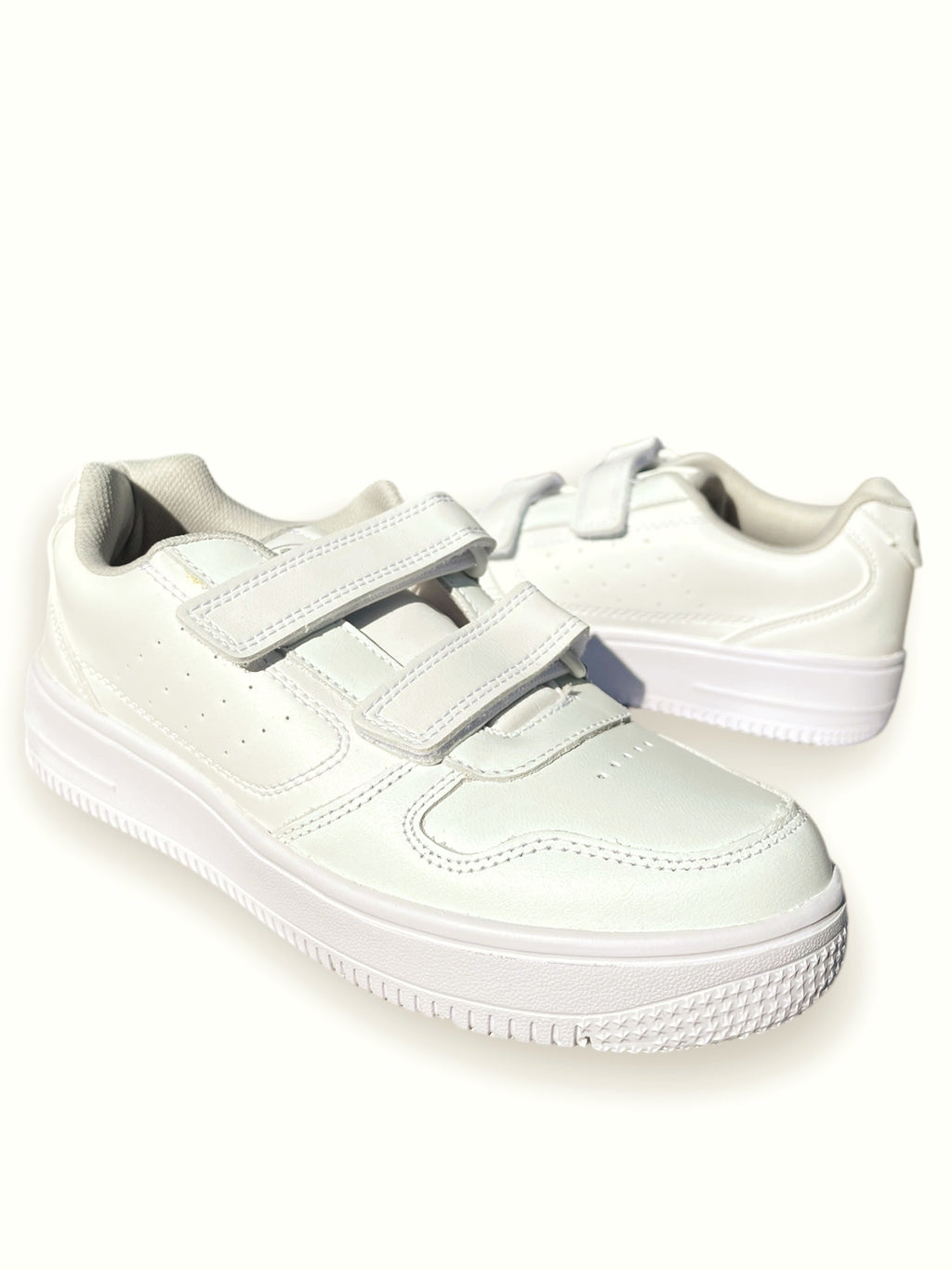 Teni Escolar Piel Blanco 2379J