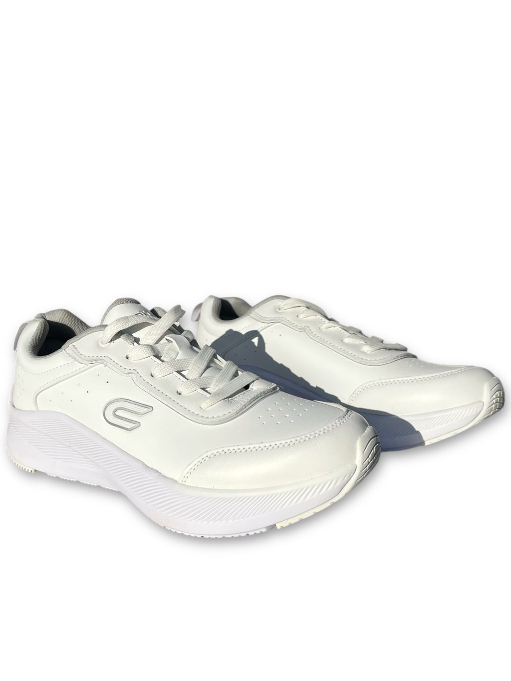 Teni Escolar Piel Blanco A104J