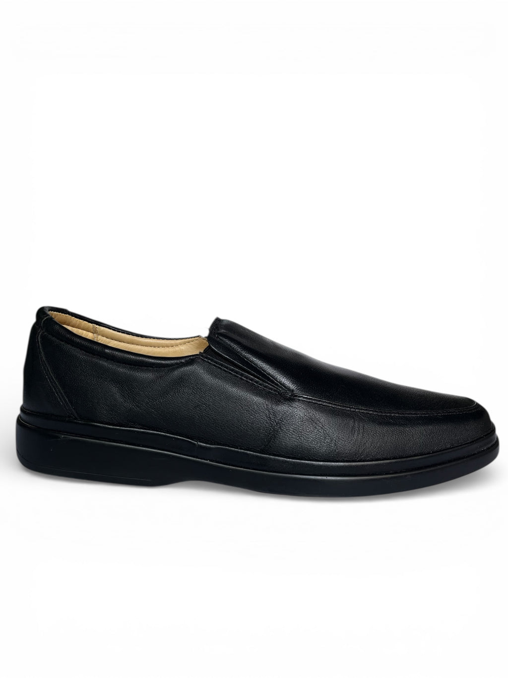 Zapato Casual Caballero Choclo Piel Negro 1401