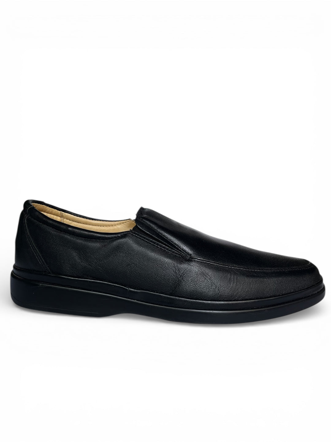 Zapato Casual Caballero Choclo Piel Negro 1401