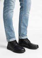 Zapato Casual Caballero Piel Negra 872