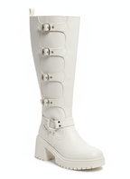 Bota Larga Shine Latte