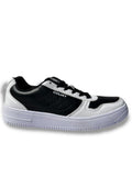 Teni Court Deportivo Piel Dama Blanco Negro 2378J