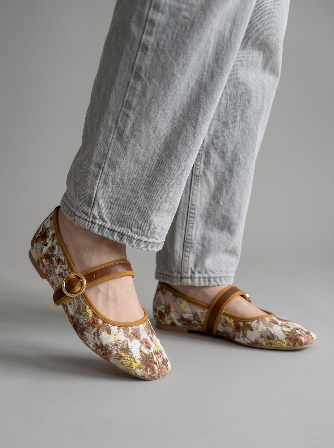 Valerina Floral Camel