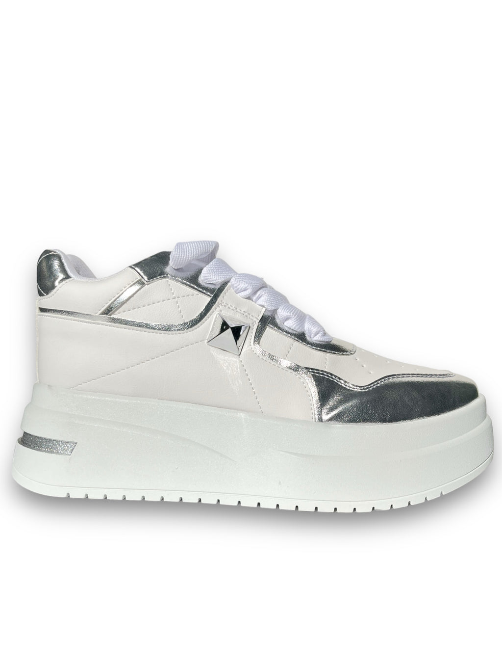 Teni Bolonia Blanco Plata