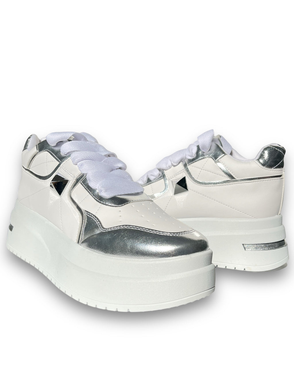 Teni Bolonia Blanco Plata