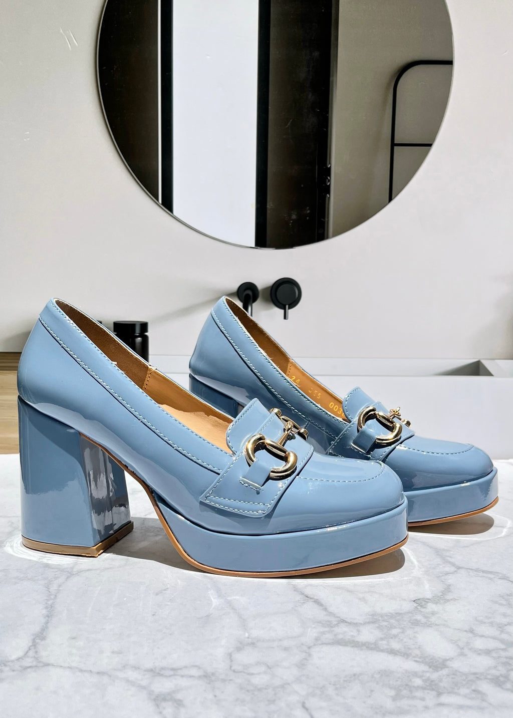 Tacones Leonor Azul