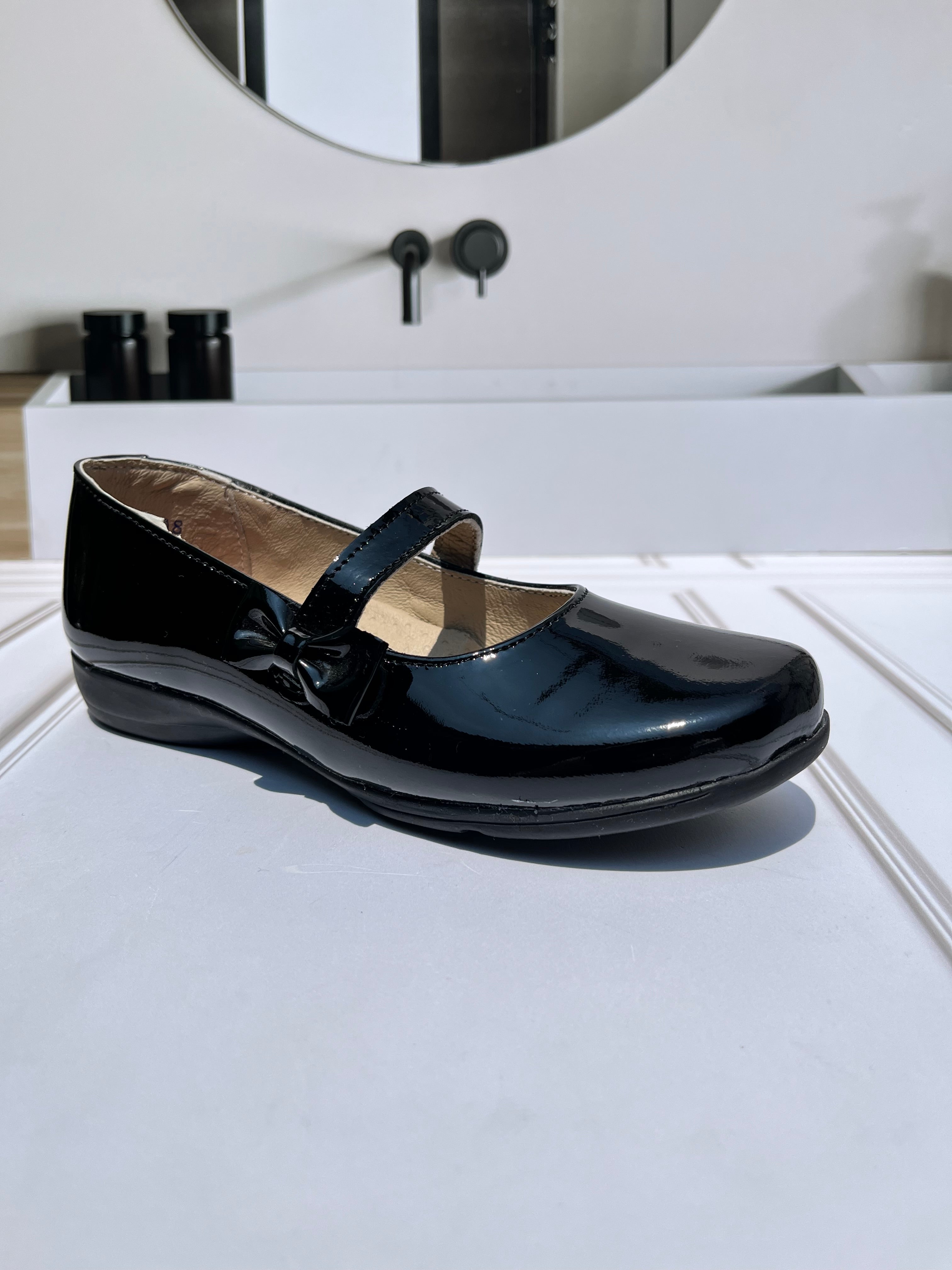 Escolar Niña 622 Charol Negro