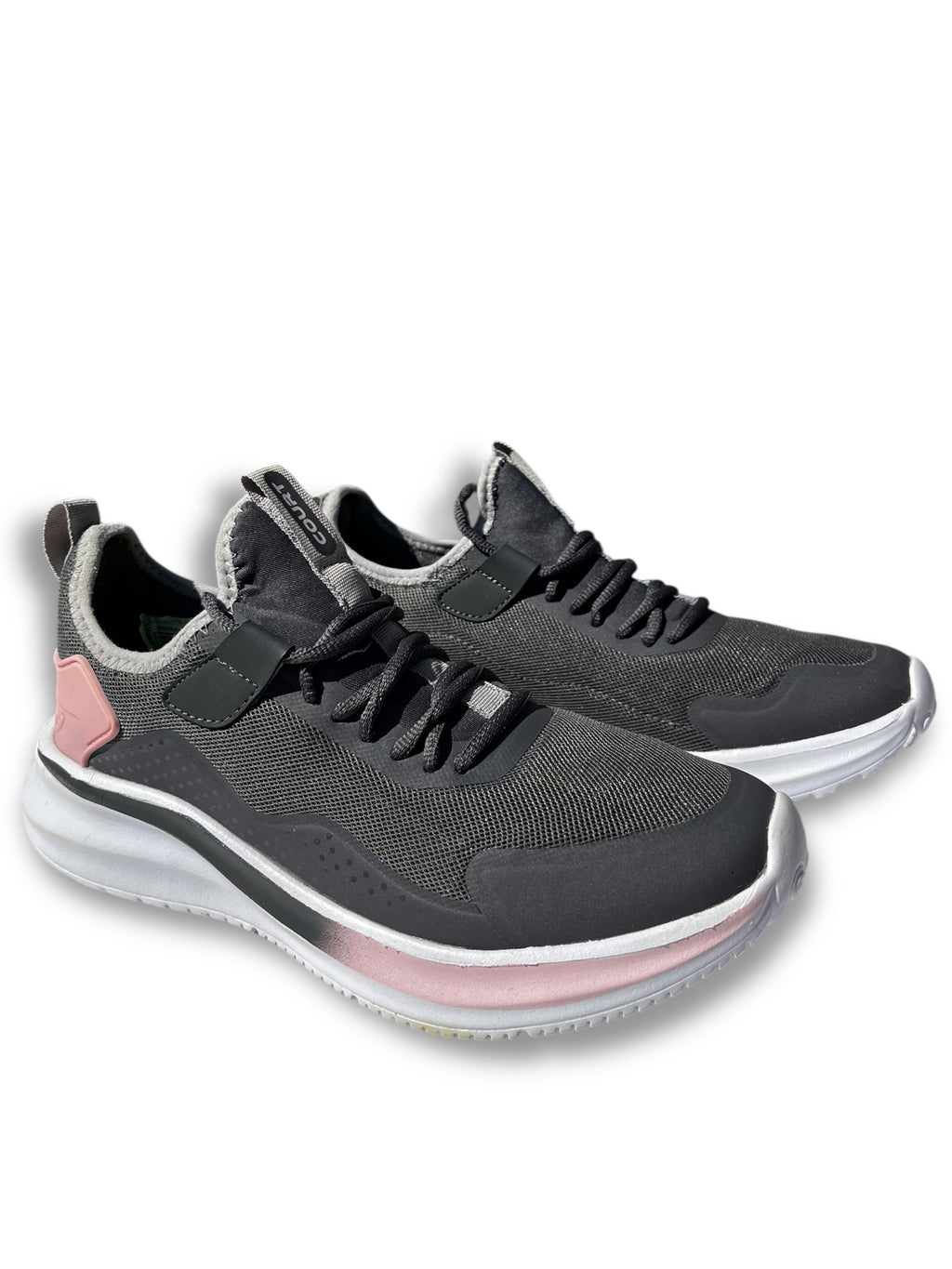 Teni Court Deportivo Dama Gris y Rosa 4701T