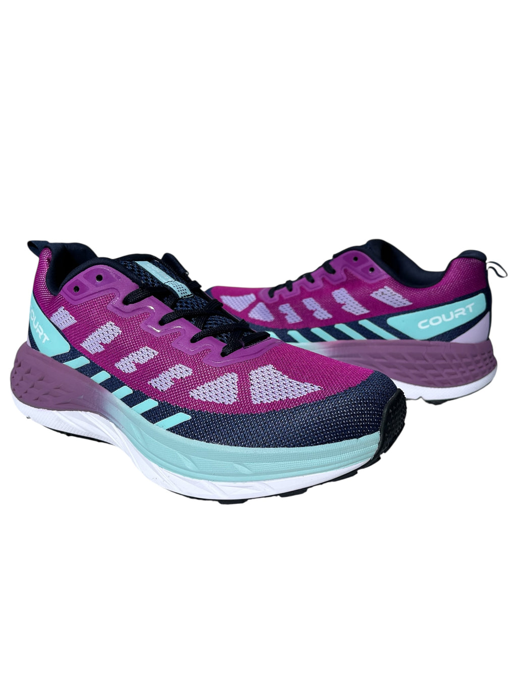 Teni Court Deportivo para Dama Lila/Marino 7696J