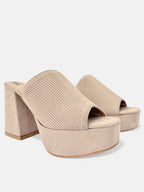 Tacones Marielle Beige