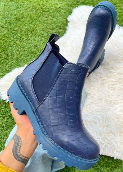 Botín Wild Azul Marino