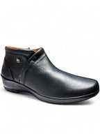 Bota Confort Mujer Piel Negro 8073