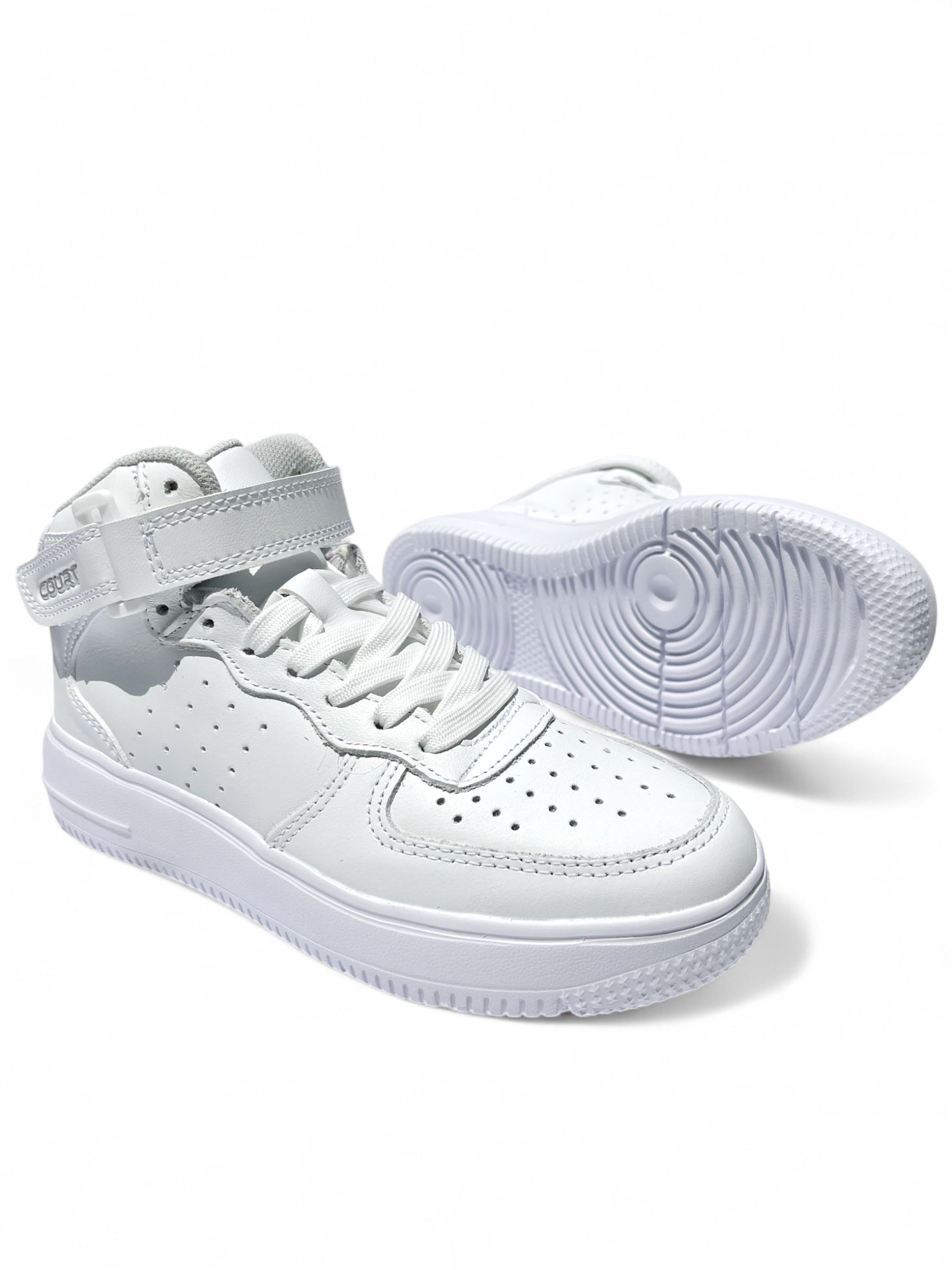 Teni Escolar Niño A2993J Piel Blanco