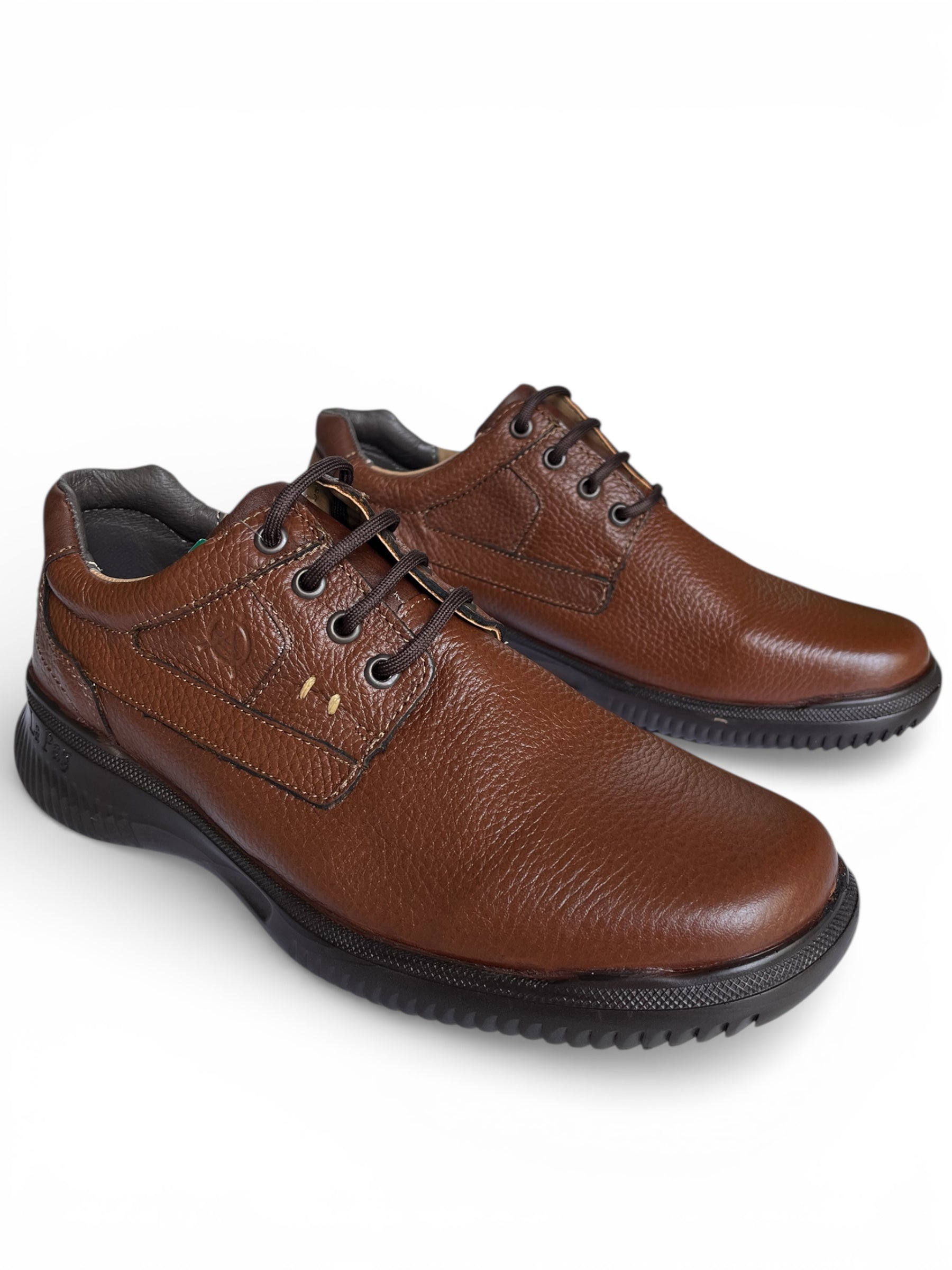 Zapato Casual Caballero Choclo Piel Café 413