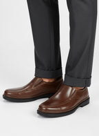 Zapato Casual Caballero Choclo Piel Café 36100