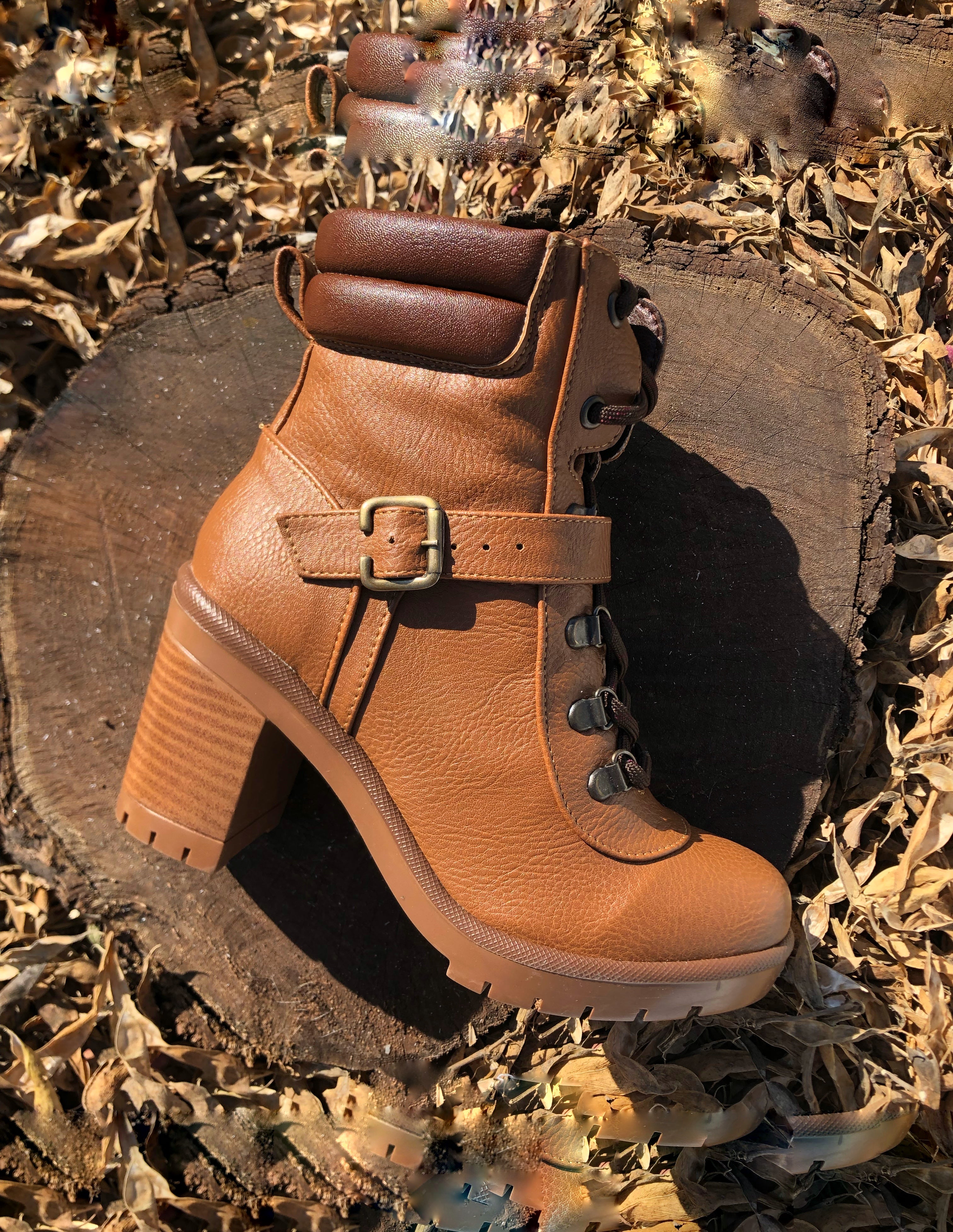 Botín Wild Agujeta Café