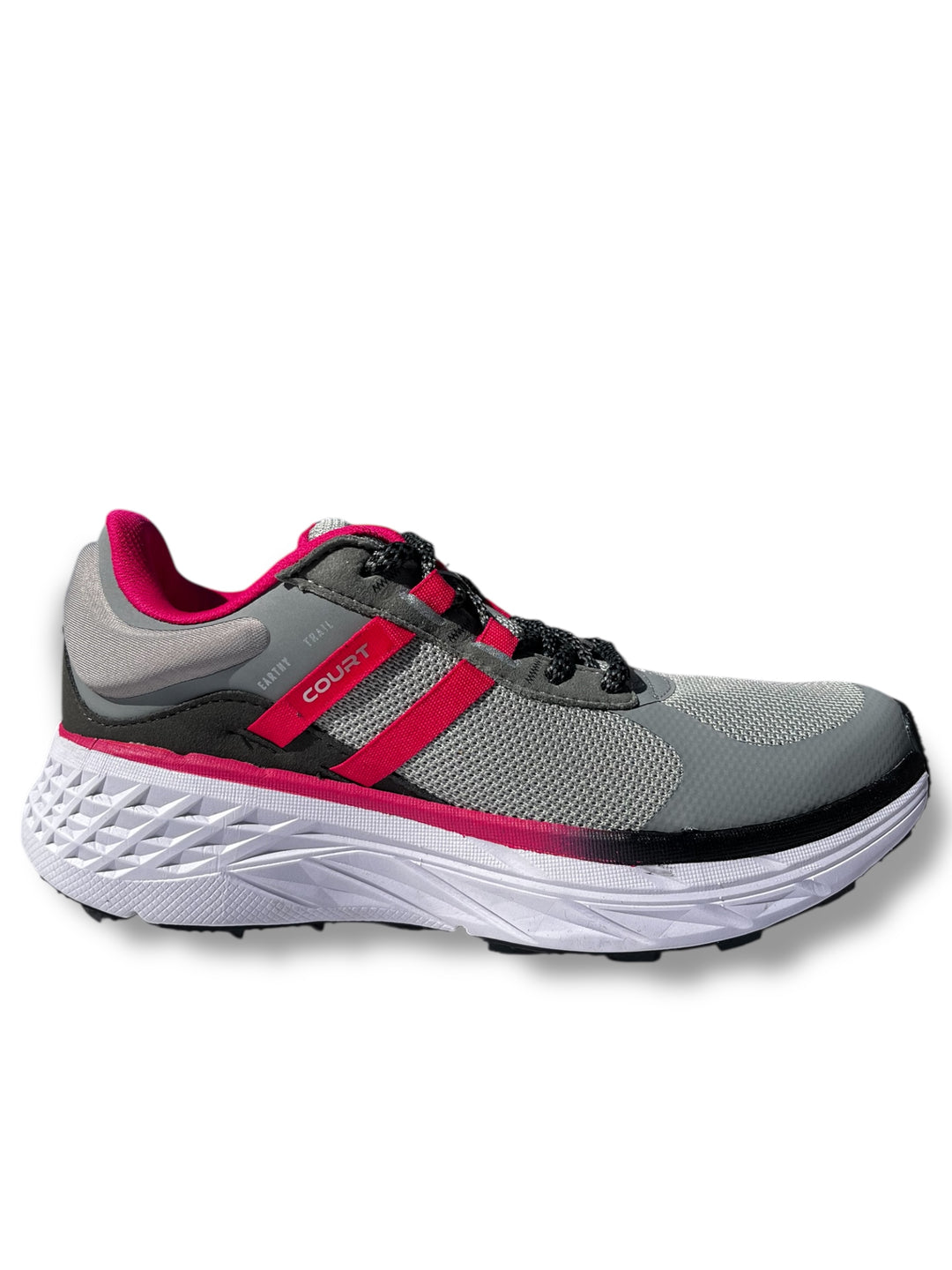 Teni Court Deportivo Dama Gris y Rosa 7691T