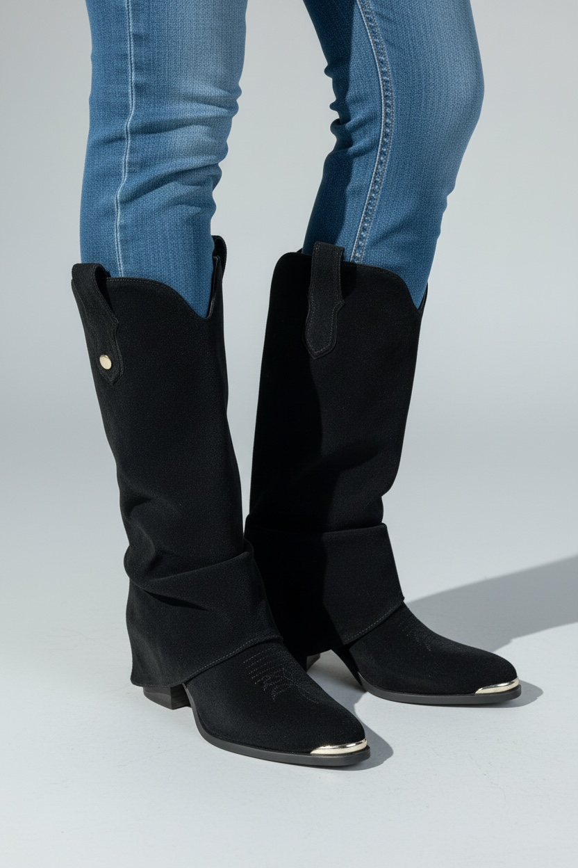 Bota Vaquera Blake Negro