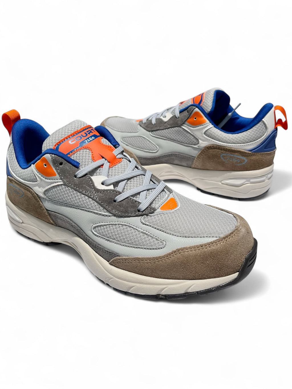 Teni Casual Caballero Gris Piel 7160C