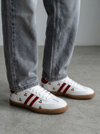 Teni Elfa Blanco y rojo con Cerezas