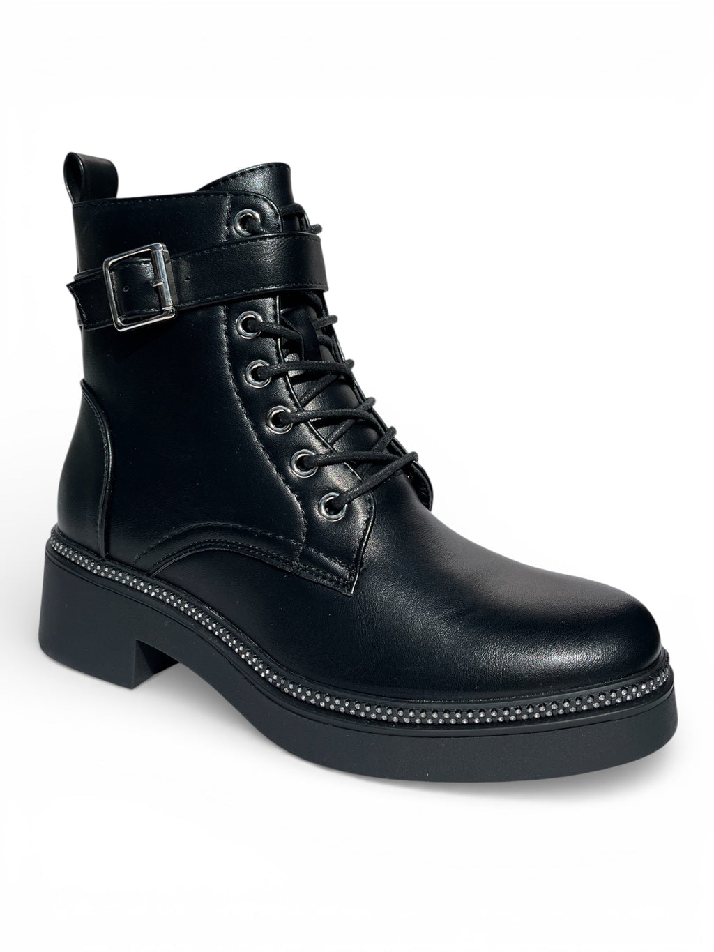 Bota Casual Negra Sky