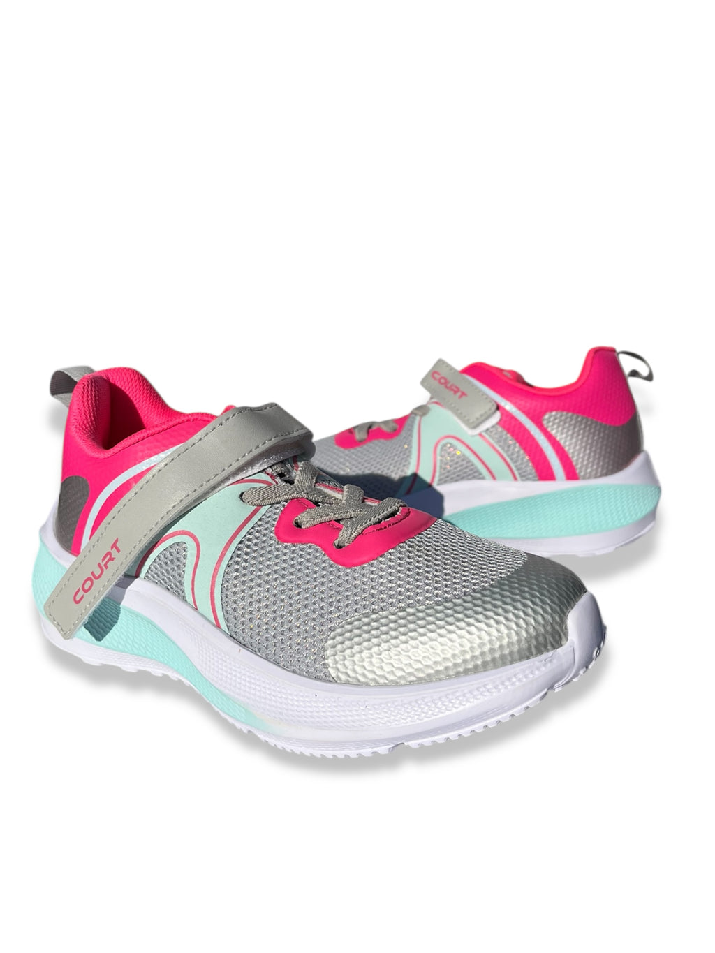 Teni Deportivo Niña 302N Plata y Rosa