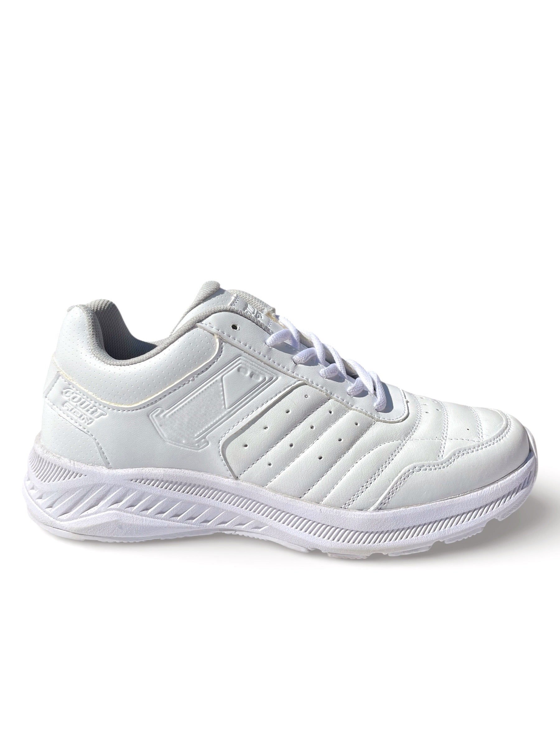 Teni Escolar Piel Blanco 2957E