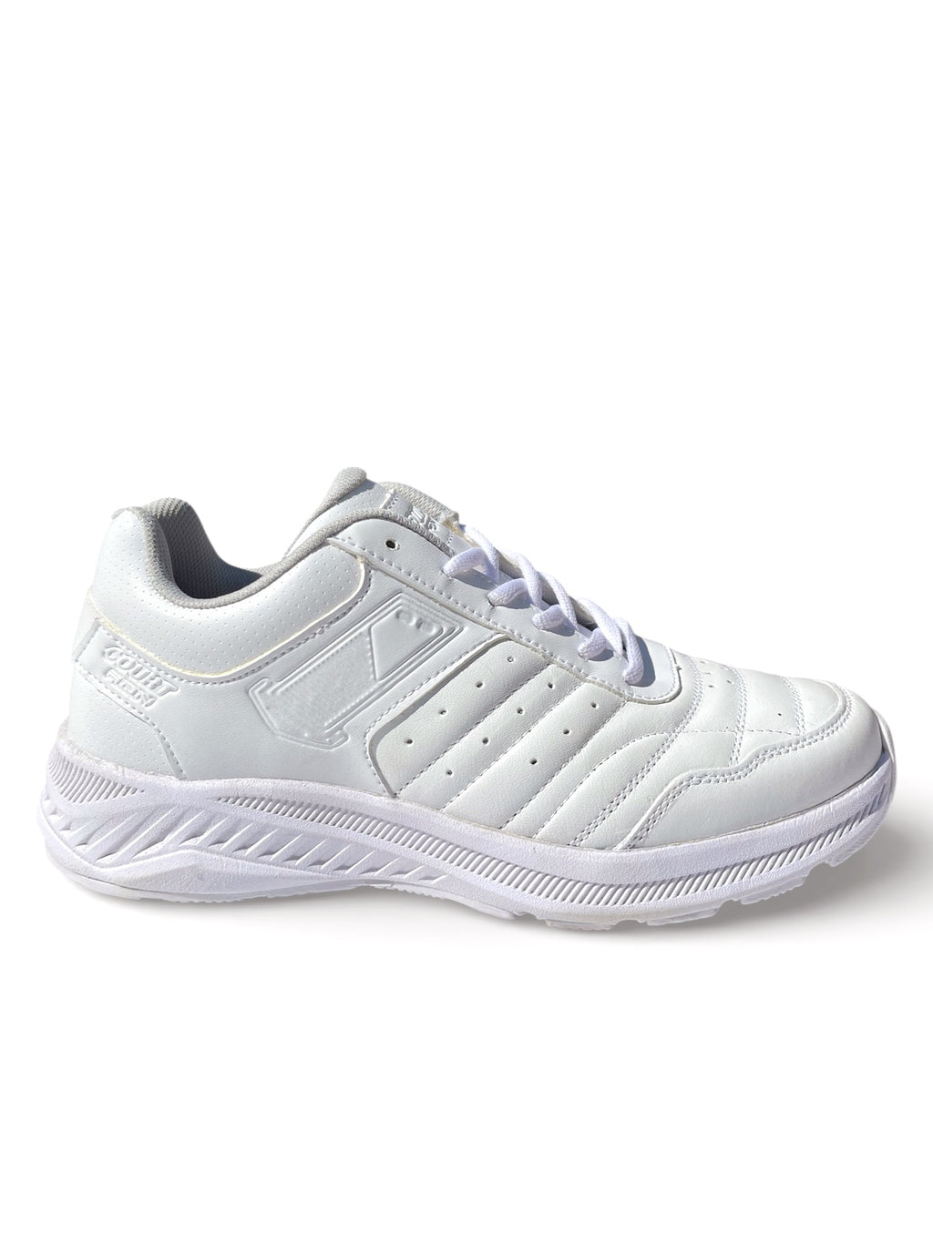 Teni Escolar Piel Blanco 2957E