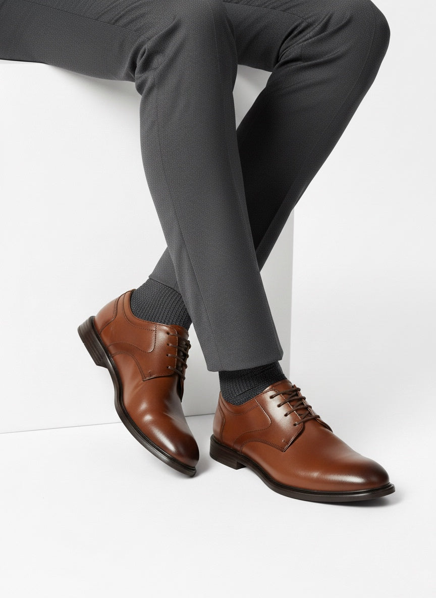 Zapato Casual Caballero Choclo Piel Camel 4550