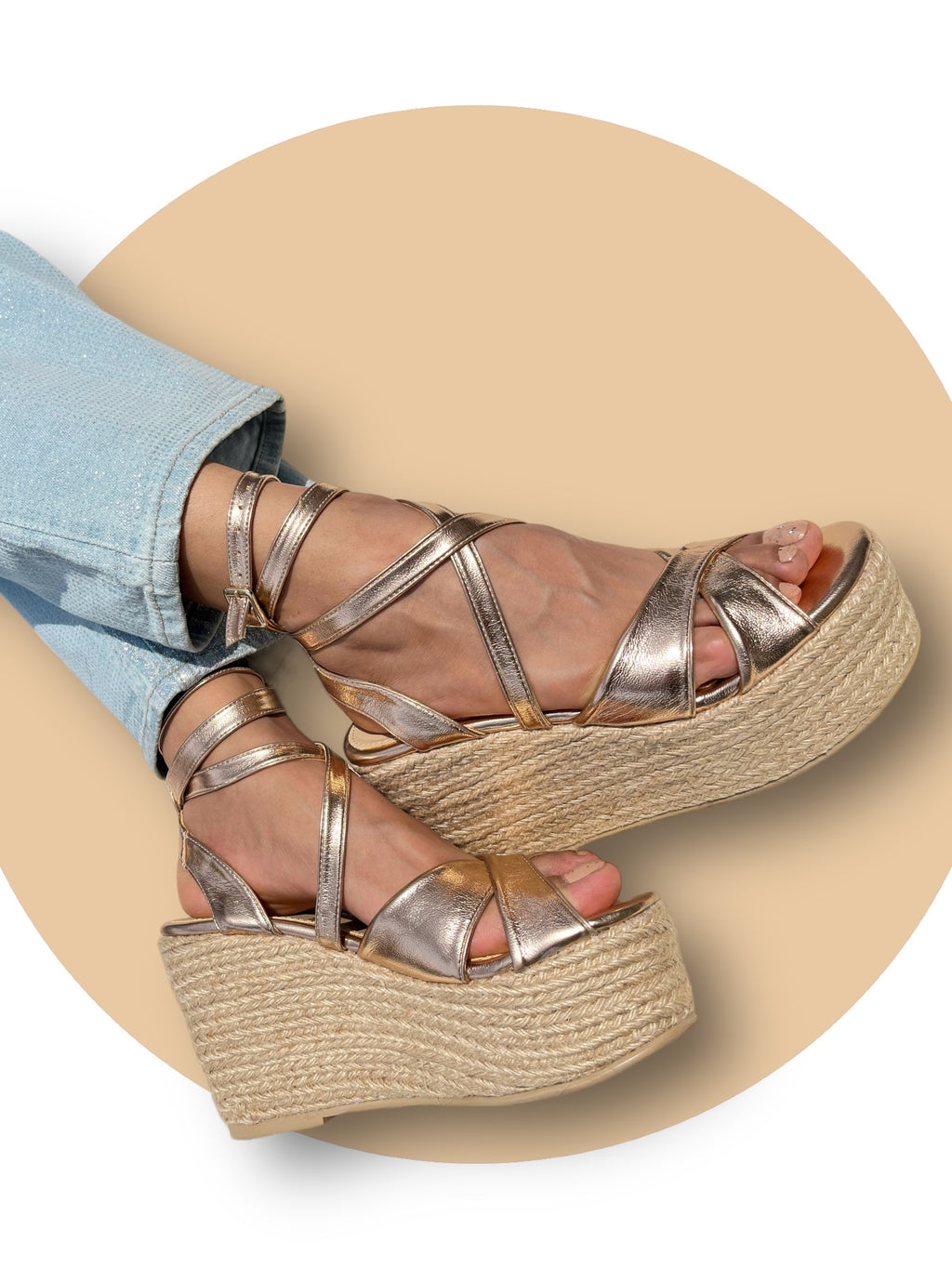 Alpargata Oro Heydi