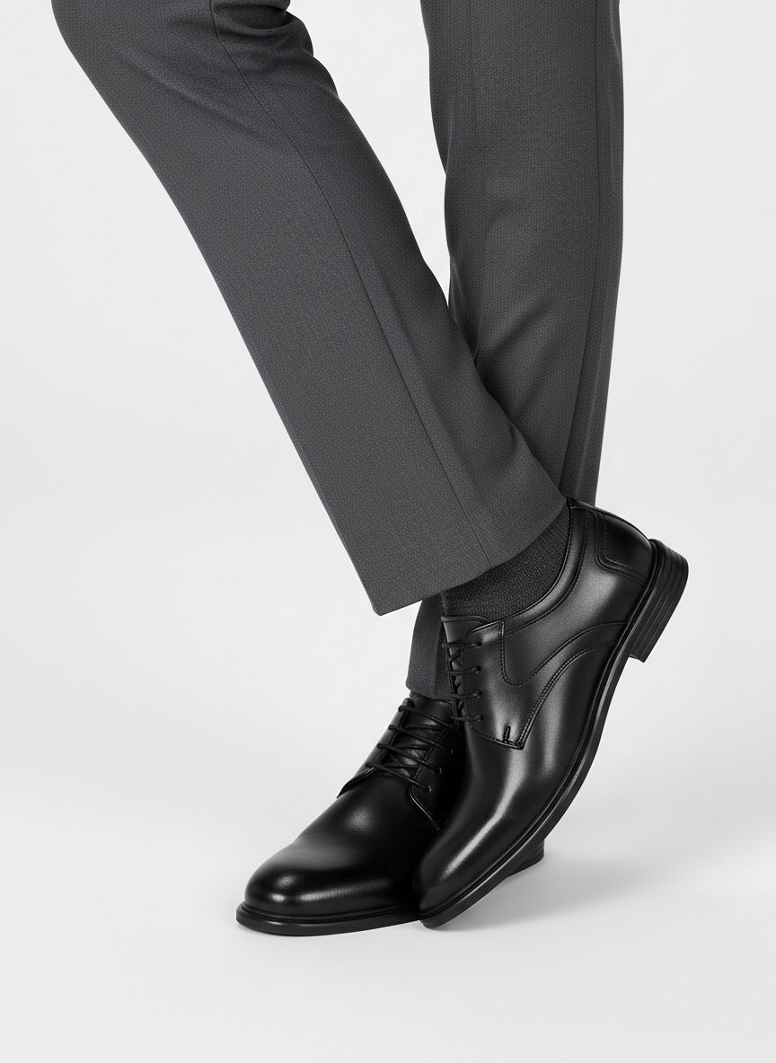 Zapato Casual Caballero Choclo Piel Negro 4550