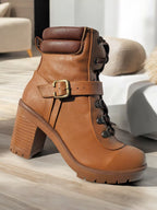 Botín Wild Agujeta Café