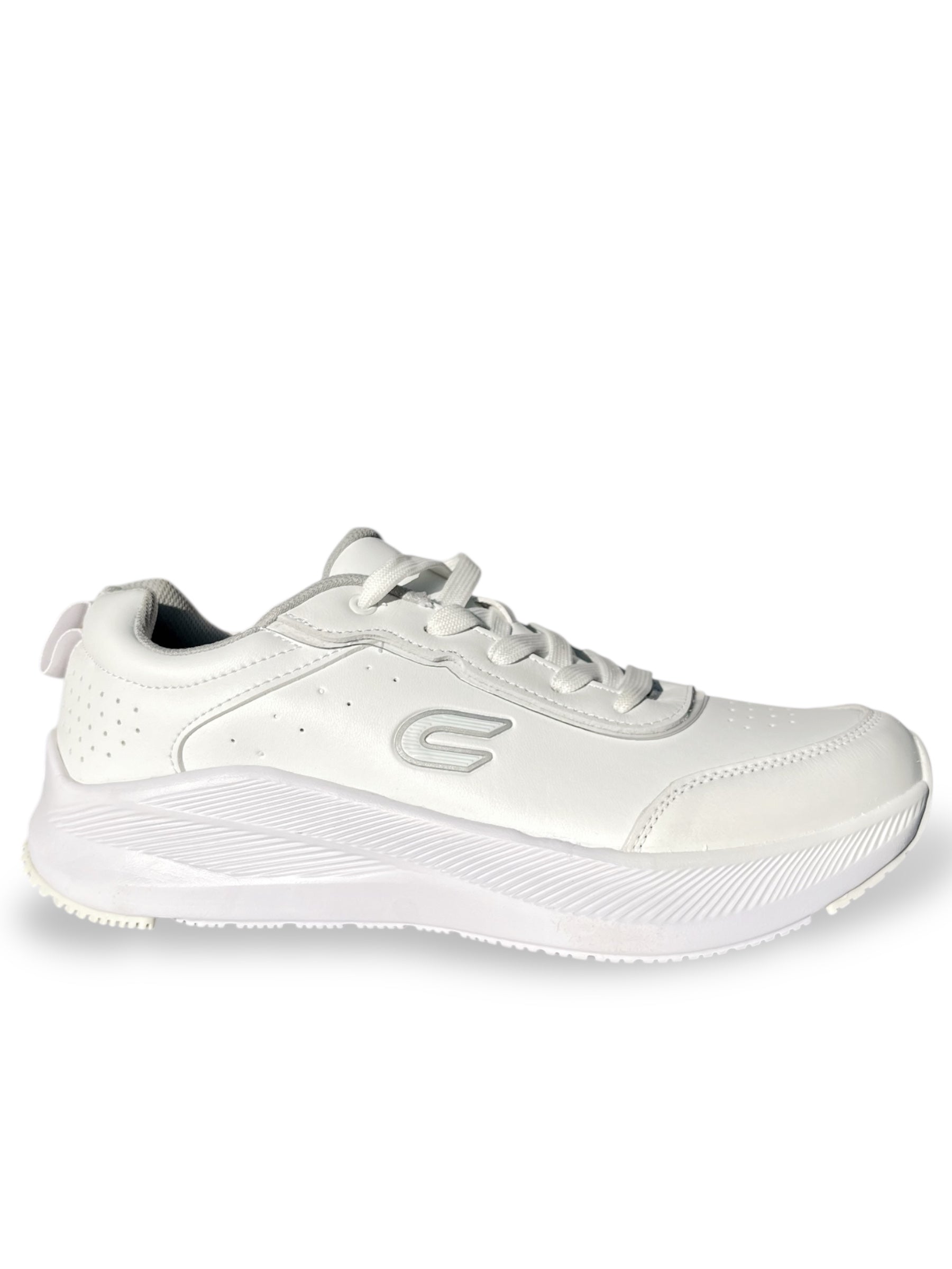 Teni Escolar Piel Blanco A104J