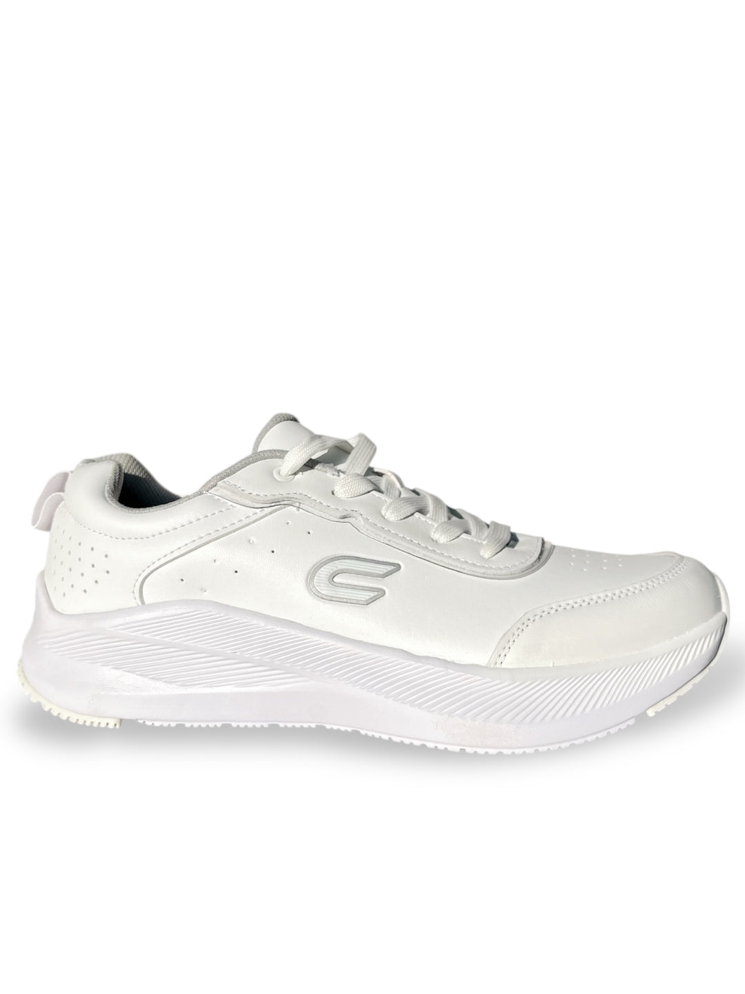 Teni Escolar Piel Blanco A104J