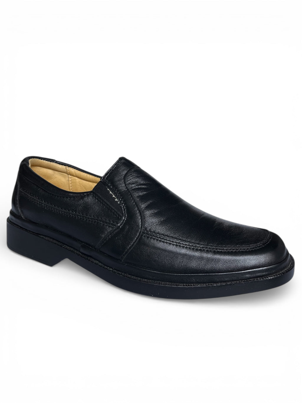 Zapato Casual Caballero Choclo Piel Negro 1439
