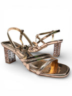 Sandalia Tzanya  Oro Rosado 8002