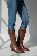 Bota Vaquera Addela Camel