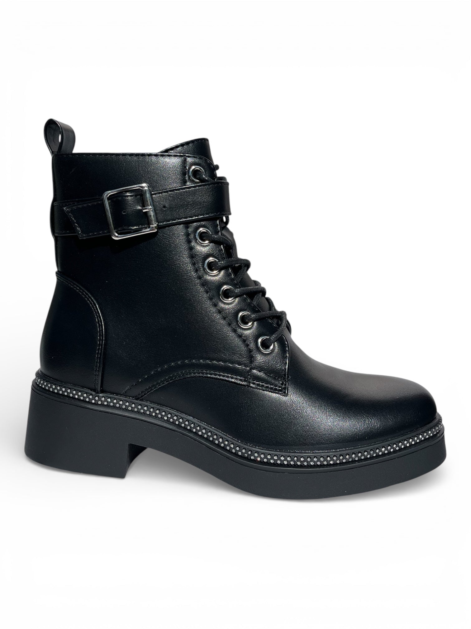 Bota Casual Negra Sky