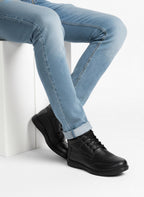 Zapato Casual Caballero Piel Negra 872