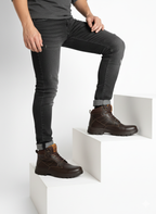 Bota Casual Caballero Piel Café 021