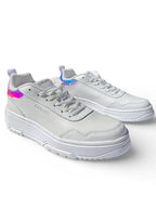 Teni Court Deportivo Piel Dama Blanco Tornasol 254J